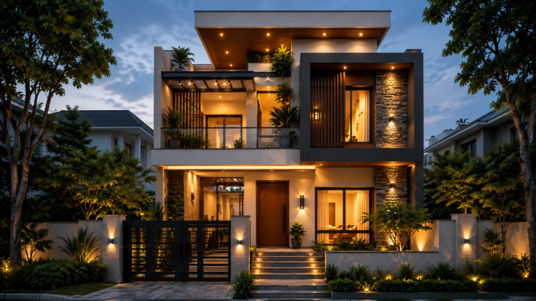 Modern Luxury House Design: A Perfect Blend of Elegance, Comfort, and Functionality